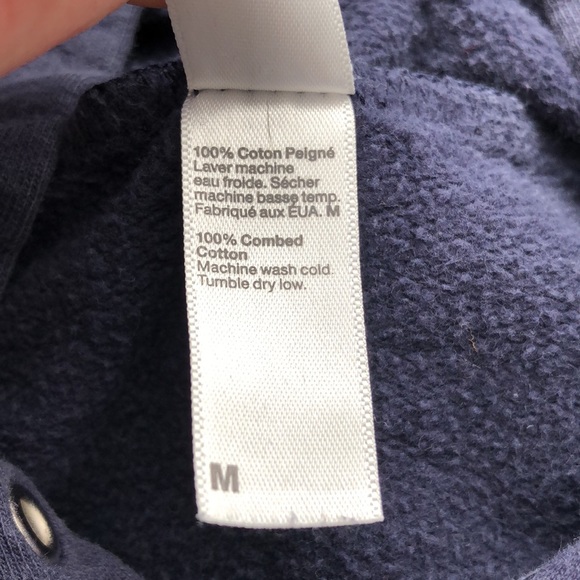 American Apparel 100% Cotton Sz M California Hoodie - Picture 3 of 4